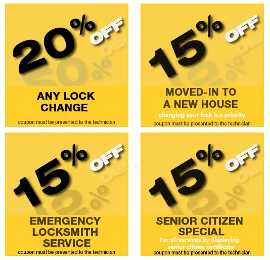 Exclusive Locksmith Service Teaneck, NJ 201-762-6449 - coupon-img